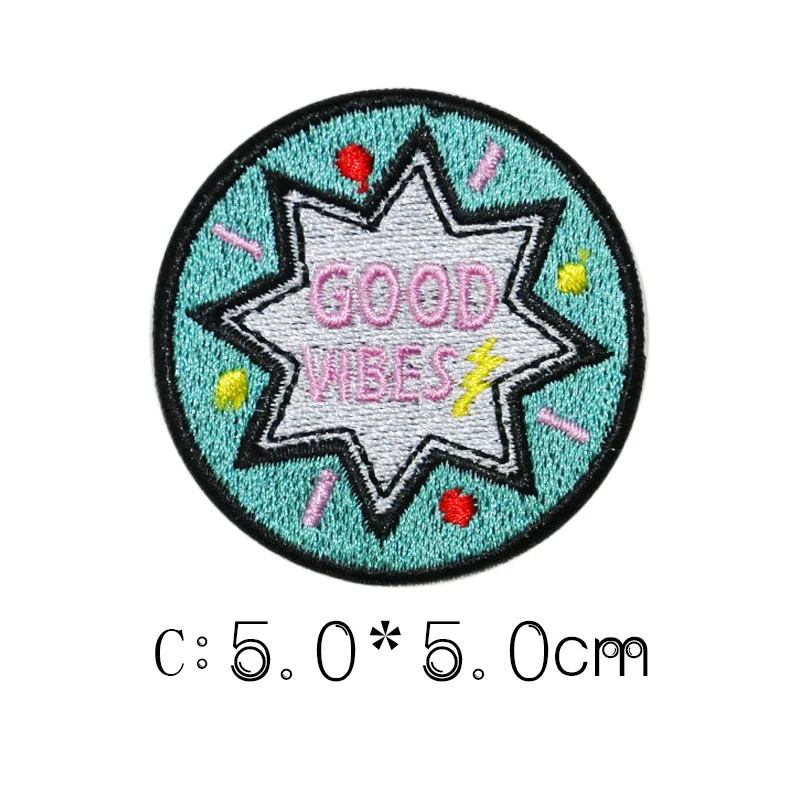 Термоклейкие нашивки с рисунком картофеля фри пиццы