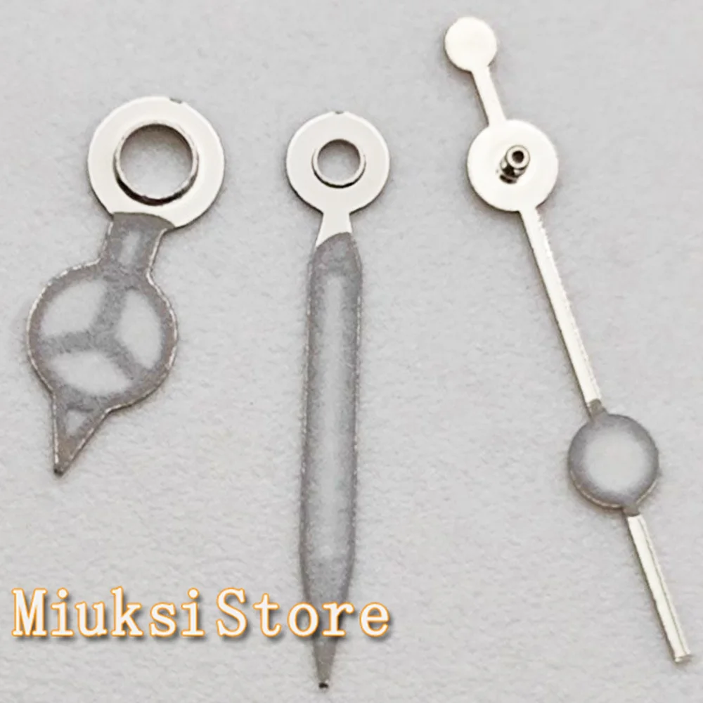 Стрелки NH05 серебро/золото/розовое золото стрелки часов зеленые светящиеся