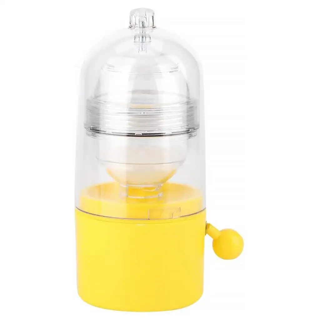 

Hand-crank Egg White Yolk Mixer Shaker Egg Maker with Pulling Rope Kitchen Gadget Cooking Tool