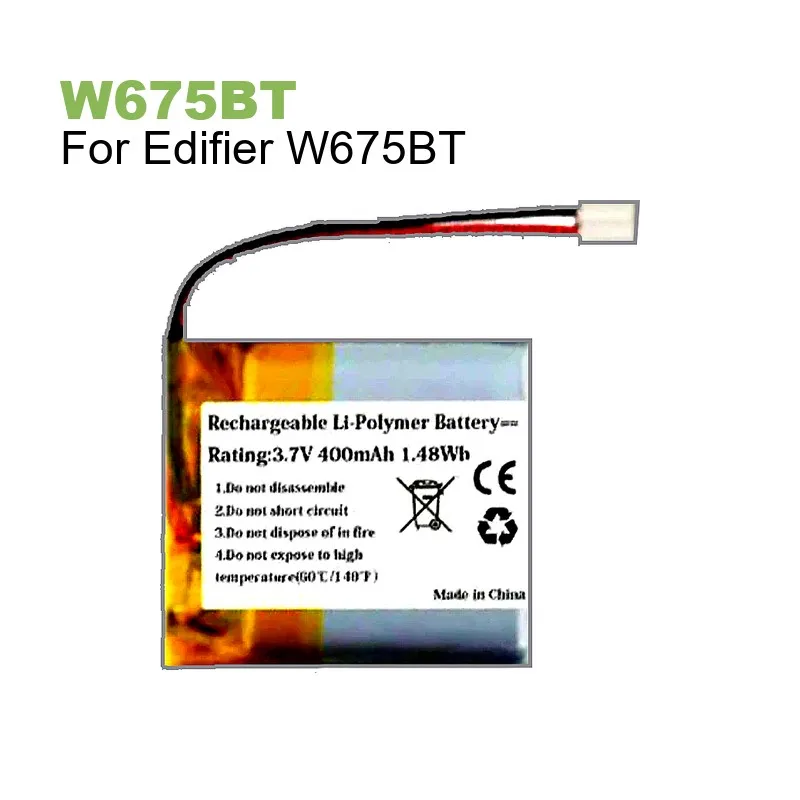 Фото Аккумулятор для Edifier W800BT W860NB W675BT W855BT M230 M260 M380 D3-8 LolliPods Мини-гарнитура для наушников №3