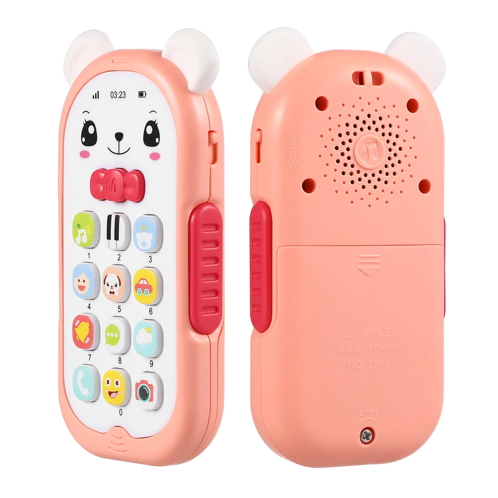 

Teether Toys Toddler Baby Music Light Electronic Component 6-12 Months