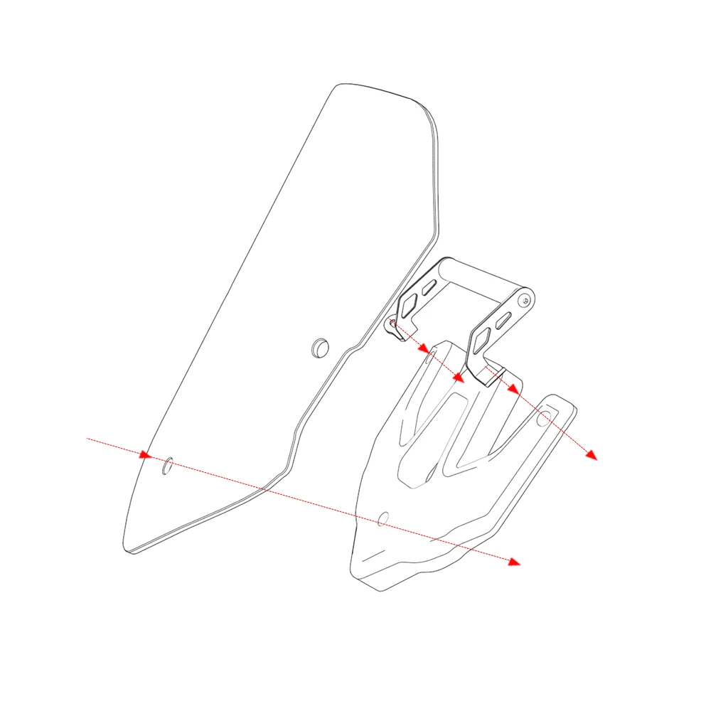 Крепление-подставка для телефона Ducati Multistrada 1200 1260 Enduro S D-Air ABS Pikes Peak 1260S
