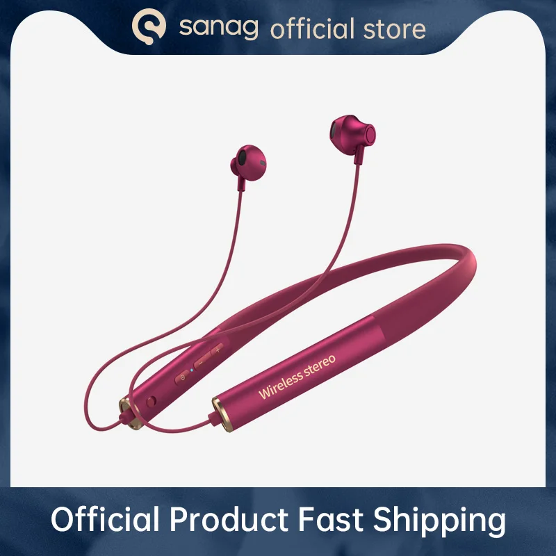 

Sanag Z6S For Apple Xiaomi Wireless Earphone Neckband Bluetooth Earpiece Sport Headset Mic Noise Cancelling Game Music Headphone