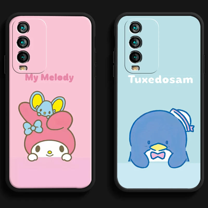 

Hello Kitty TAKARA TOMY Phone Cases For Xiaomi Redmi 7 7A 9 9A 9T 8A 8 2021 7 8 Pro Note 8 9 Note 9T Cases Coque Back Cover