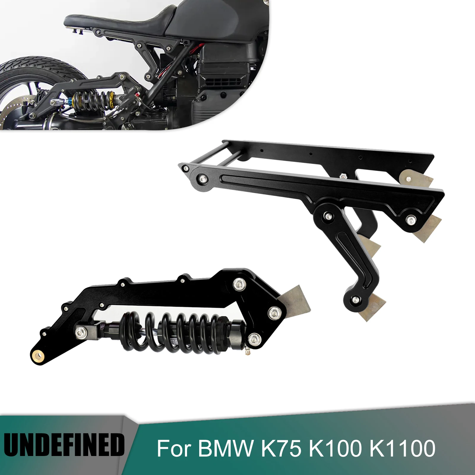 

Rear Shock Absorber For BMW K75 K100 K1100 Pro-link Kit Motorcycle Subframe Suspension Seat Bracket Modified Adjusted Damping