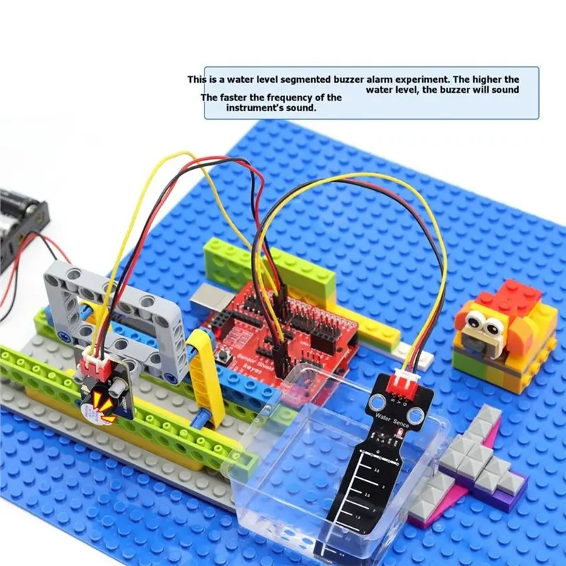 Фото Датчик уровня воды, совместимый с Arduino, 3.3V-5V DC, для определения уровня дождевой воды и измерения глубины/высоты поверхности жидкости №2