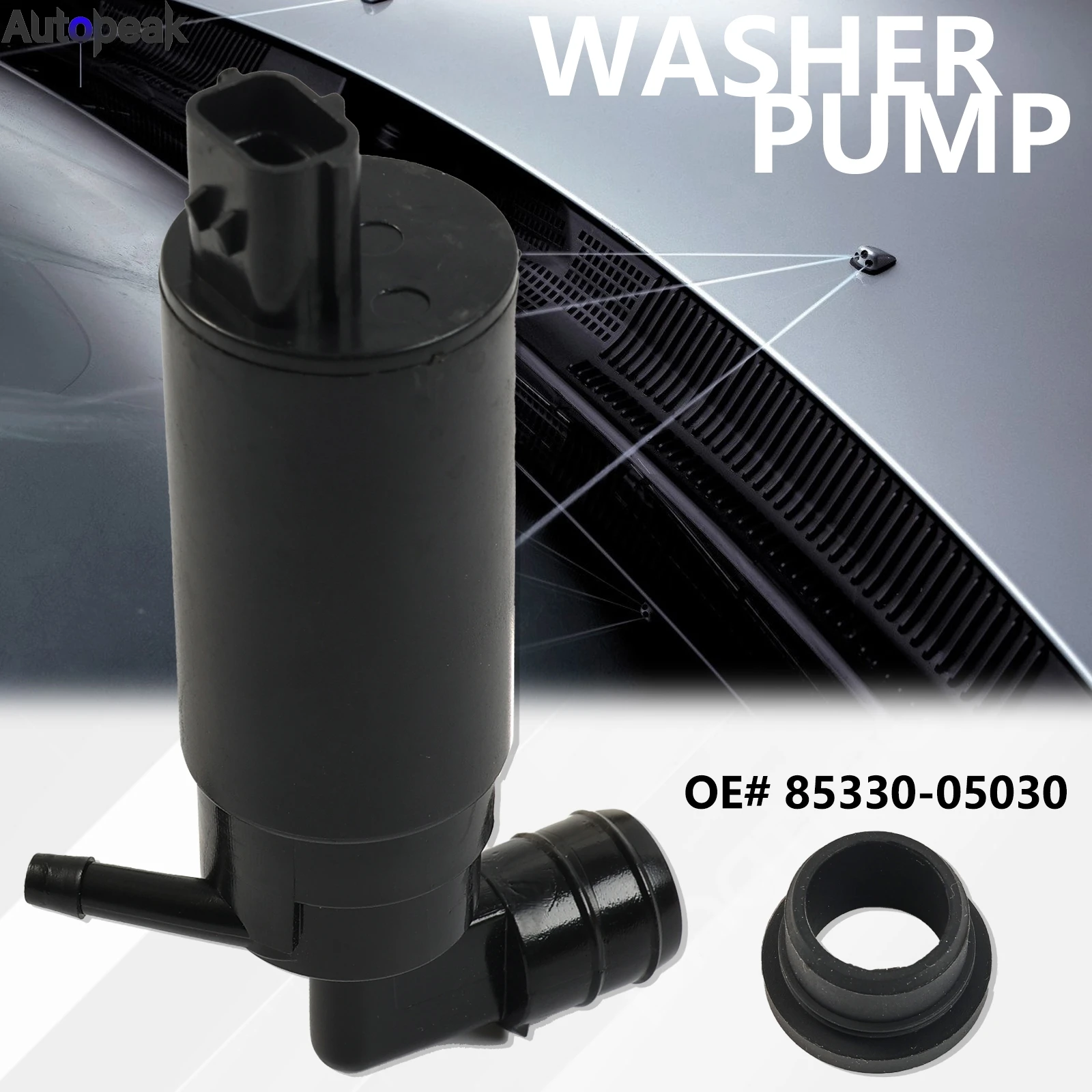 

Автомобильные очки, передний стеклоочиститель, насос омывателя, двигатель, розетка жидкости для Toyota Avensis Yaris Vitz P1 Corolla Verso 85330-05031