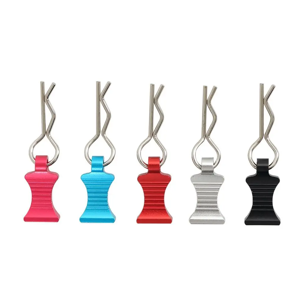

4PCS Accessories 1/10 1/8 RC Cars Housing Latch Fixed Pins R Buckles RC Car Parts Shell Body Clips
