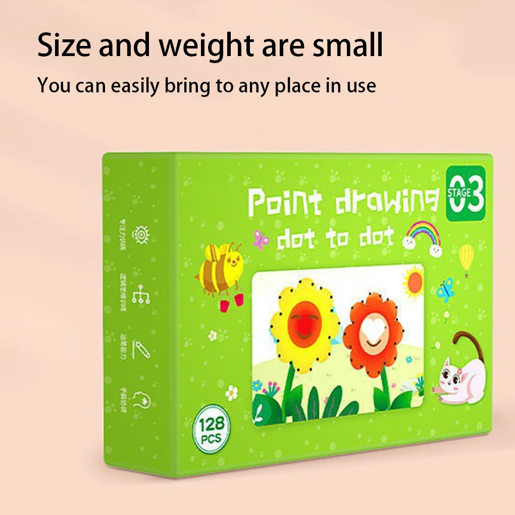 

Детский планшет для рисования, портативный развивающий планшет для раннего развития, для письма и обучения, тетрадь для дошкольников, тип 1
