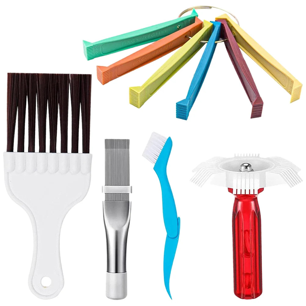 

Vents Straightener Radiator Fin Comb Air Conditioner Tool Cleaning Brush Ac Coil Cleaner