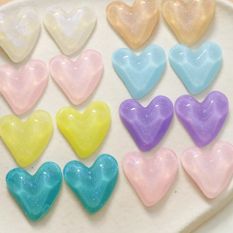 

5 шт., нежный шикарный ветер, блестящий порошок, волнистый нерожок, искусственный рожок, аксессуары для изготовления ювелирных изделий своими руками