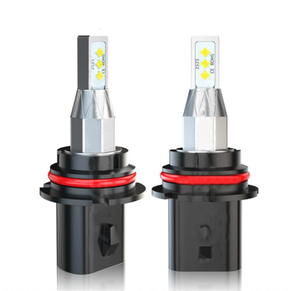

2*LED Headlight 9007 HB5 LED Headlight Bulbs High Low Beam 6000K White Fanless Bright 9007 9004 HB5 12000LM/per Pair