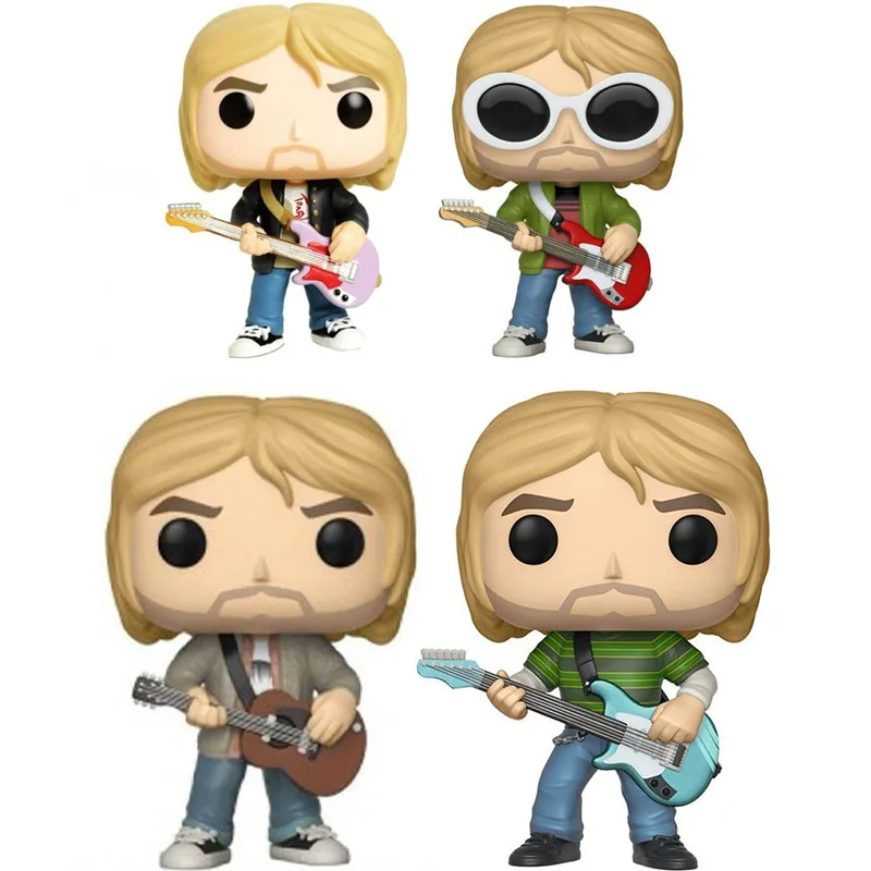 Music Star  Kurt Cobain #66 #64 Vinyl Figure Toys Gifts