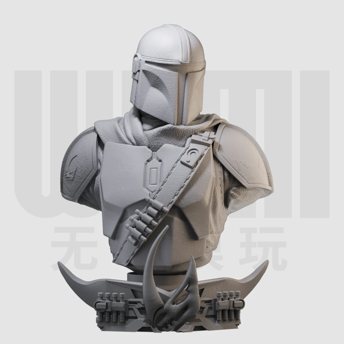 1/10 GK Смола белая форма модель