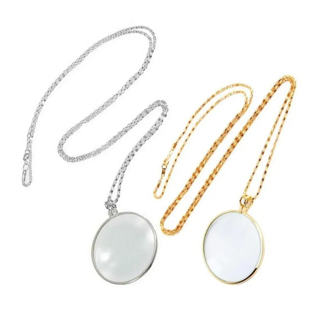 

Подвеска-лупа 5х золотая