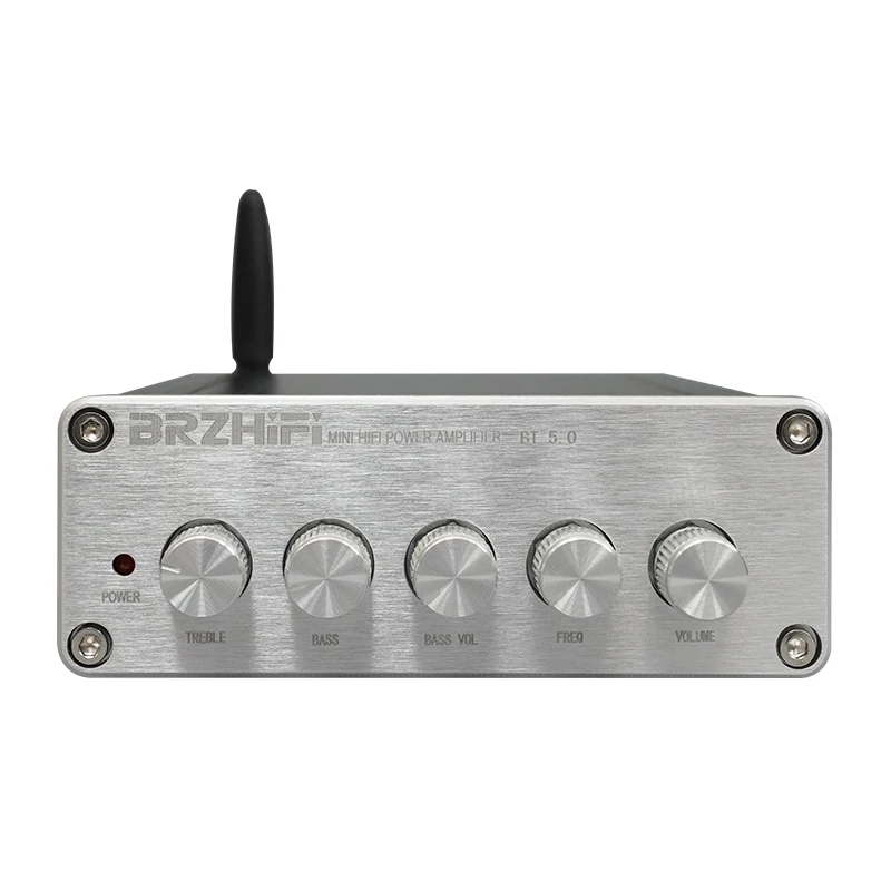 

BRZHIFI Audio Hot Sell DP1 TPA3116 2.1 Class D Mini Digital Power Amplifier Bluetooth 5.0 Output 50W*2 100W Stereo Amplificador