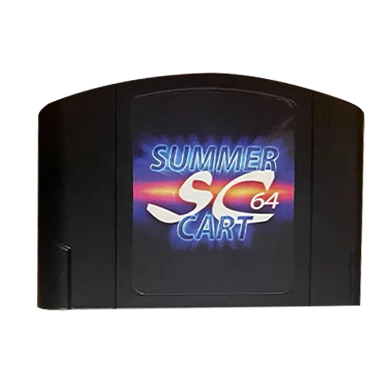 Флэш-картридж для игровой карты 6TG SummerCart64 консоли N64 версия с бесплатной кнопкой