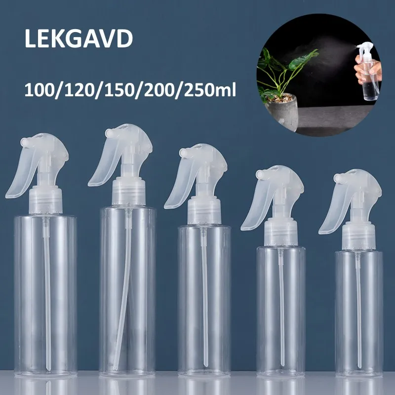 

100/120/150ml/200ml/250ml Plastic Bottle Empty Spray Bottles Pump Sprayer Fine Mist Spray Refillable Bottles Water Spray Bottle