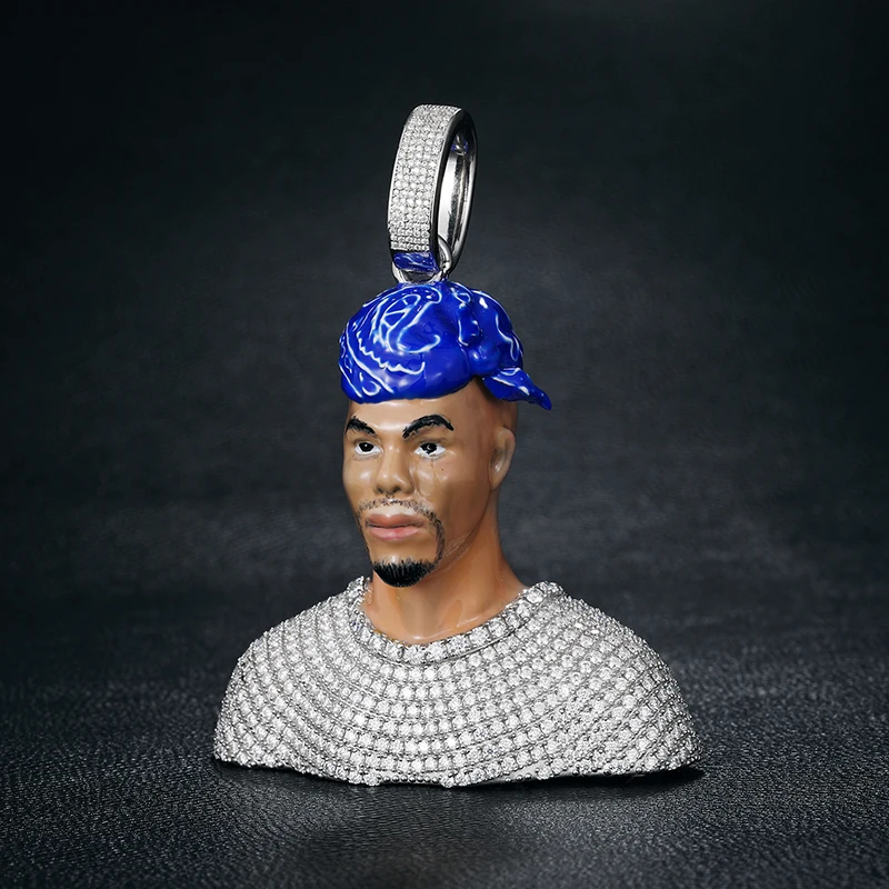 JEWE Custom эмаль кулон с портретом