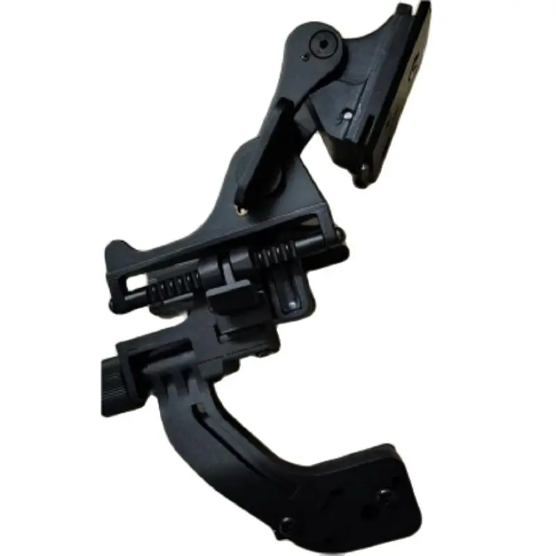 TacticalMetal Helmet Mount NVG Pineapple Mirror 20mm Fishbone Guide Rail Nylon J Arm