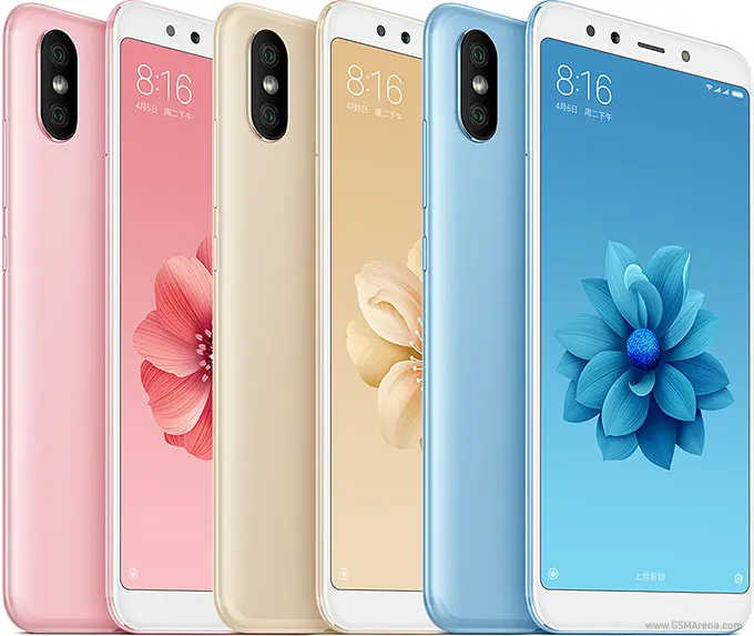 celular xiaomi mi A2/6x smartphone 6G 128G  Snapdragon 660 1080 x 2160 pixels Fast charging 18W
