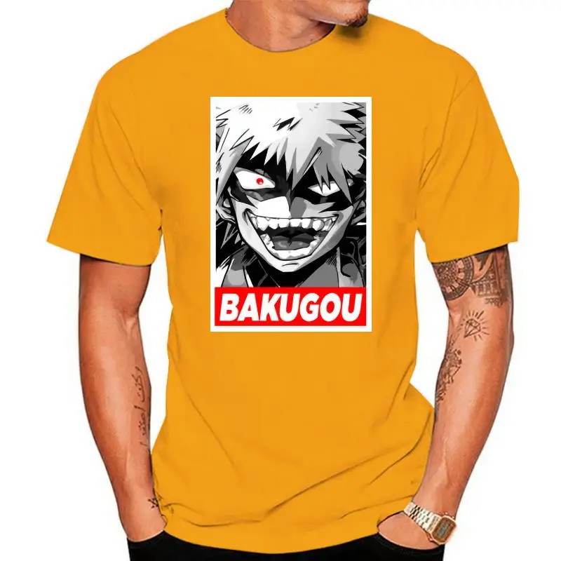 

Мужская футболка Bakugou katsuki, футболка для женщин и мужчин