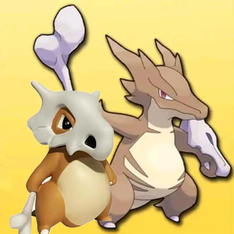 

Collection Psydauck Cubone Pokemon Sanrio action Anime Figure model Decoration box kids toy reward prize Birthday Christmas gift