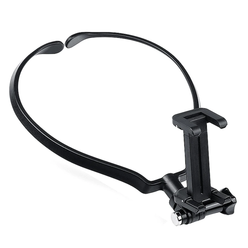 

Lazy Neck Phone Stand Holder Wearable Smartphone Mount Bracket For Samsung For Gopro Camera Accessory