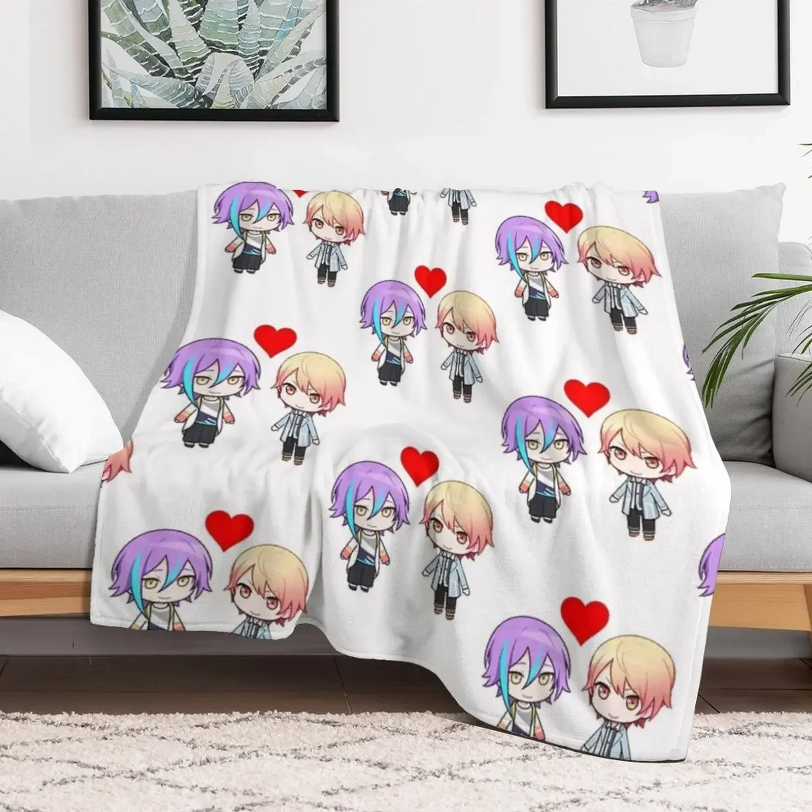 Rui Kamishiro Tenma Tsukasa In Love Project Sekai Ruikasa Одеяло для пикника на зиму Одеяла