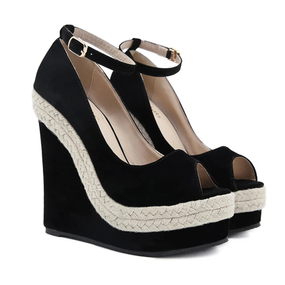 

Сандалии женские на платформе и высоком каблуке, роскошные босоножки на толстой подошве, ремешки, модная летняя обувь, 2022