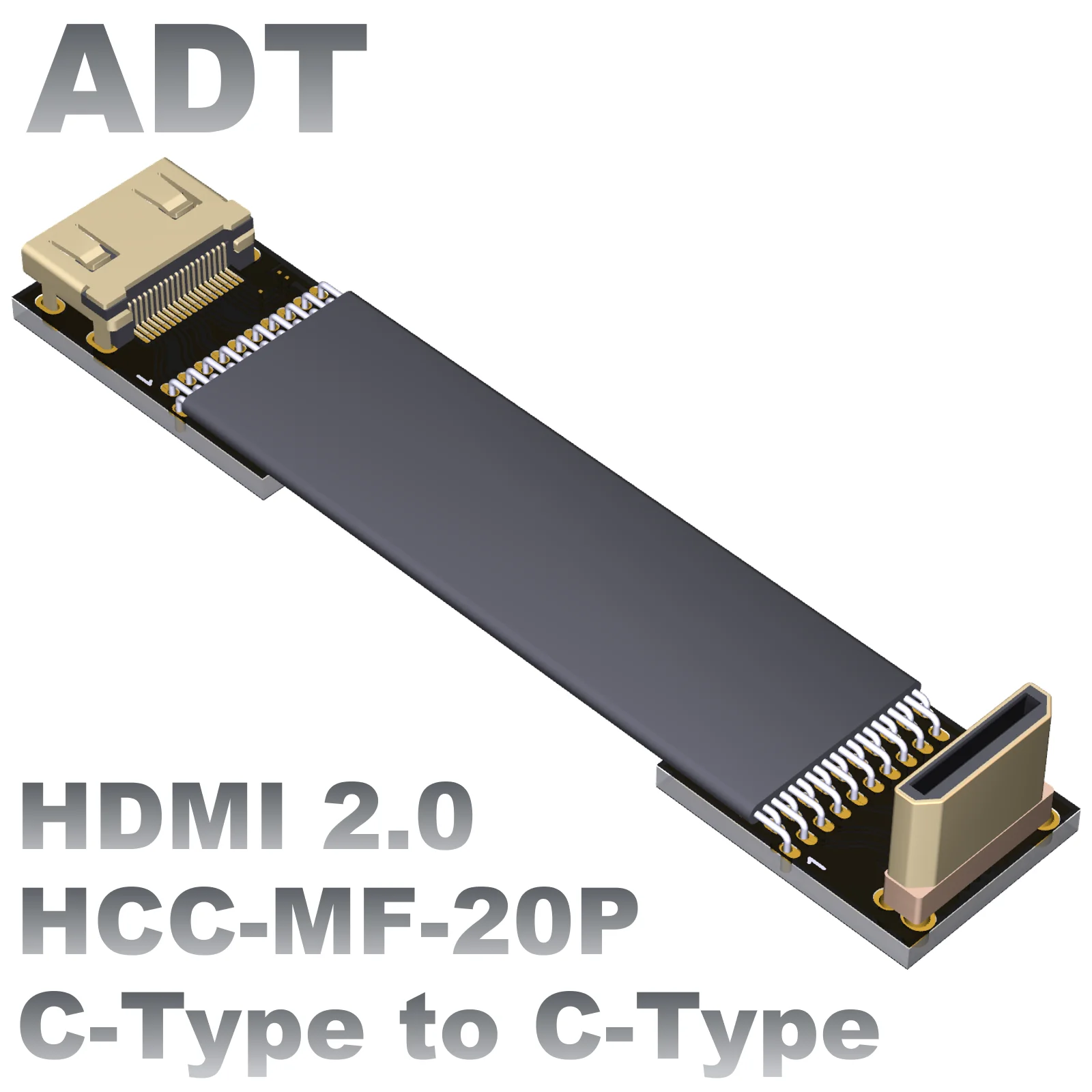 

Мини-удлинитель ADT с разъемами «штырь-гнездо» и поддержкой HDMI