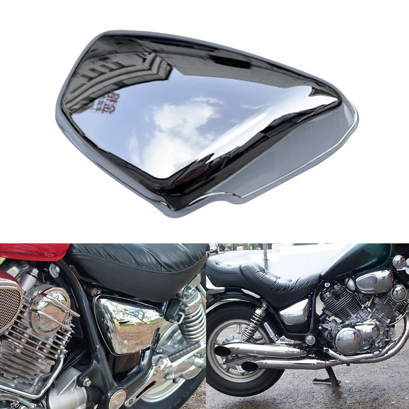 

Motorcycle Right Battery Side Covers Fairing ABS Plastic Protection Cover Guard For Yamaha XV700 750 1000 1100 Virago 1984-Up