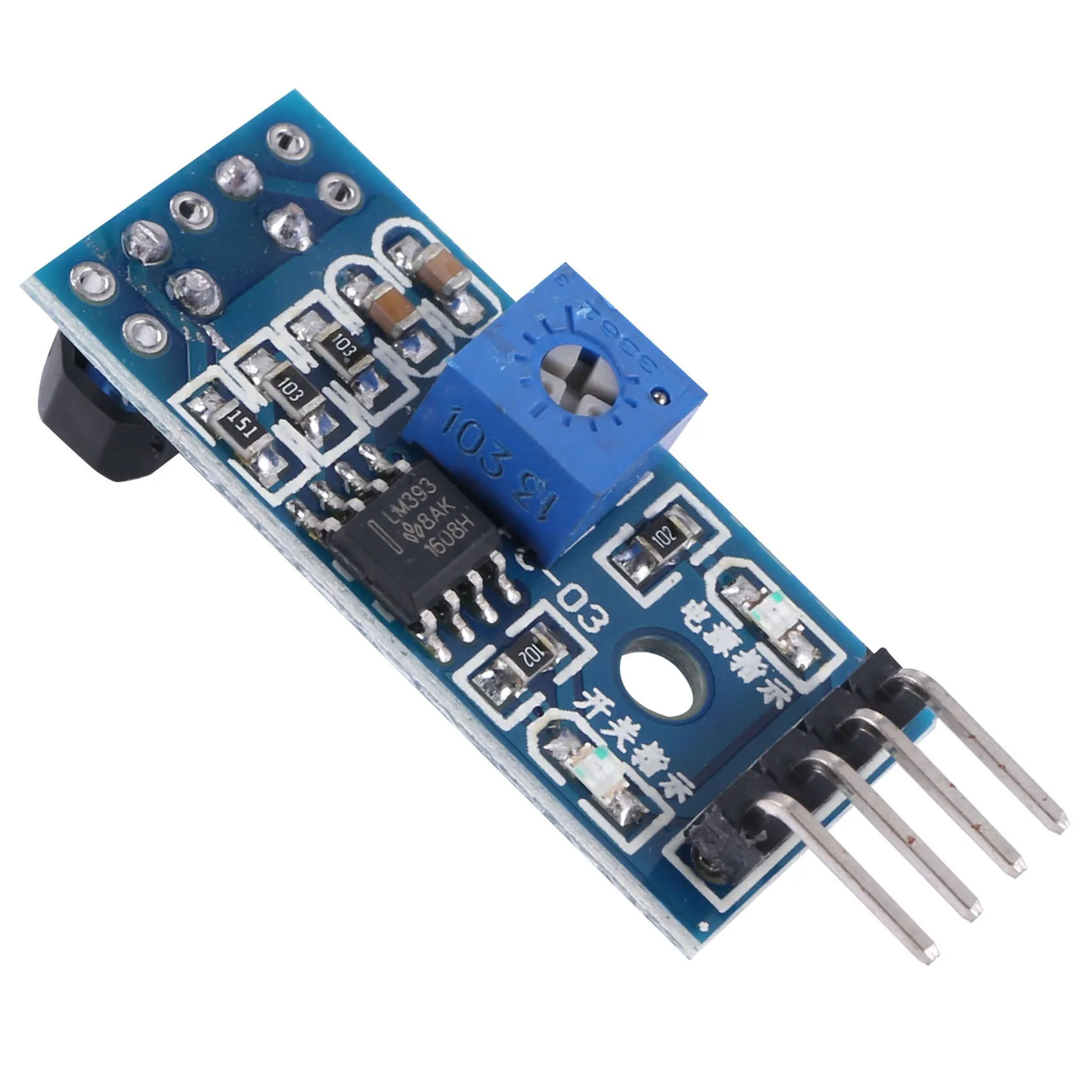 Инфракрасный светоотражающий сенсорный модуль TCRT5000 10 шт. фотоэлектрический