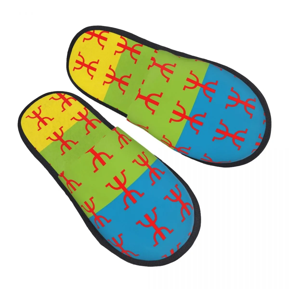 

Домашние тапочки Berber Amazigh с флагом, женские удобные тапочки из пены с эффектом памяти, тапочки для спальни