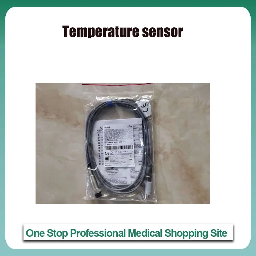 

Mindray MEC1000 PM7000 T1 T5 T6 MEC-1000 PM-7000 T-1 T-5 T-6 Monitor injection temperature sensor OHMEDA