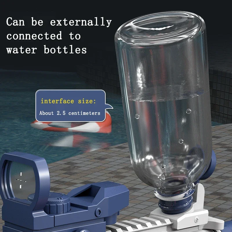 Электрический Водяной Пистолет M416 Ak47 Glock Автоматическая Игрушка Для Стрельбы