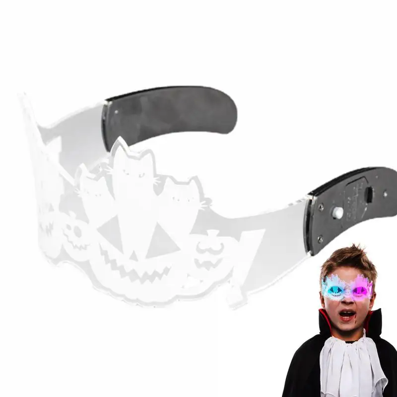 

Halloween Glow Glasses Glowing Glasses Party Halloween Party Glasses For Adults Luminous Halloween Pumpkin Skull Glasses Glowing