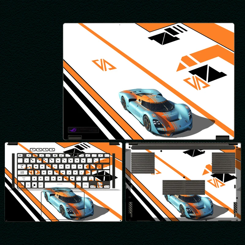 Кожа для ноутбука ASUS ROG Flow X16 2023 предварительно вырезанная виниловая наклейка X13