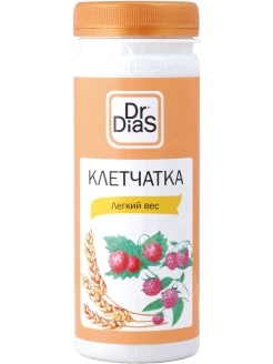 Dr.DiaS Клетчатка "ЛЁГКИЙ ВЕС" хрустящая * 170 гр