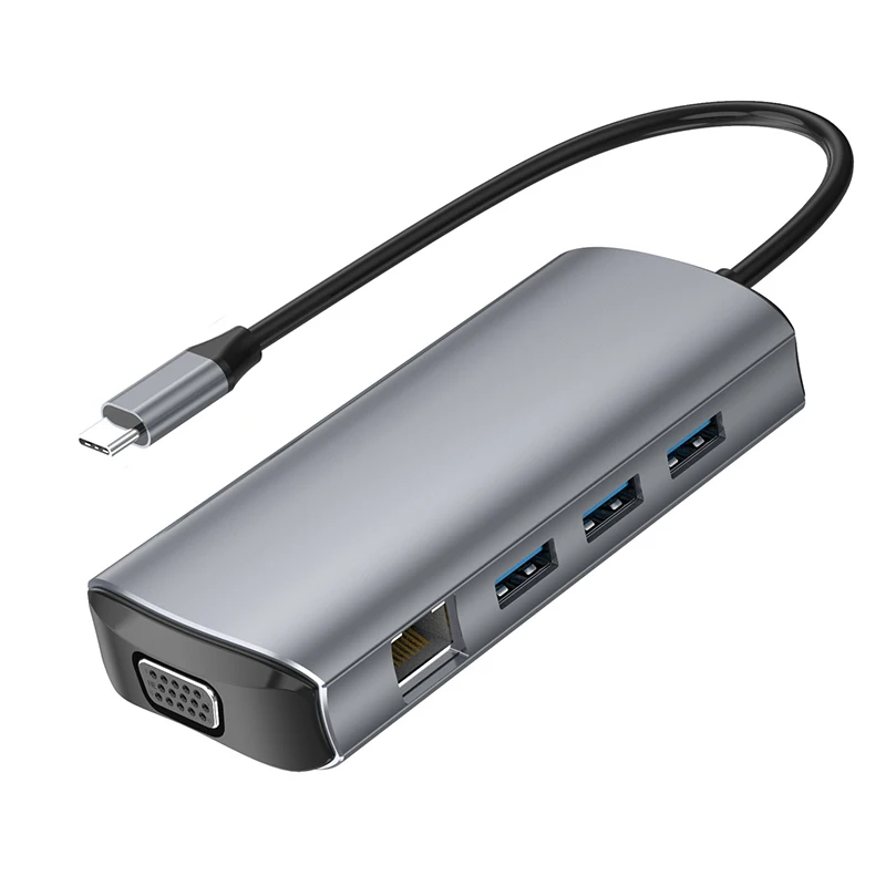 

Док-станция 11 в 1 с портами USB 3,0 и USB C