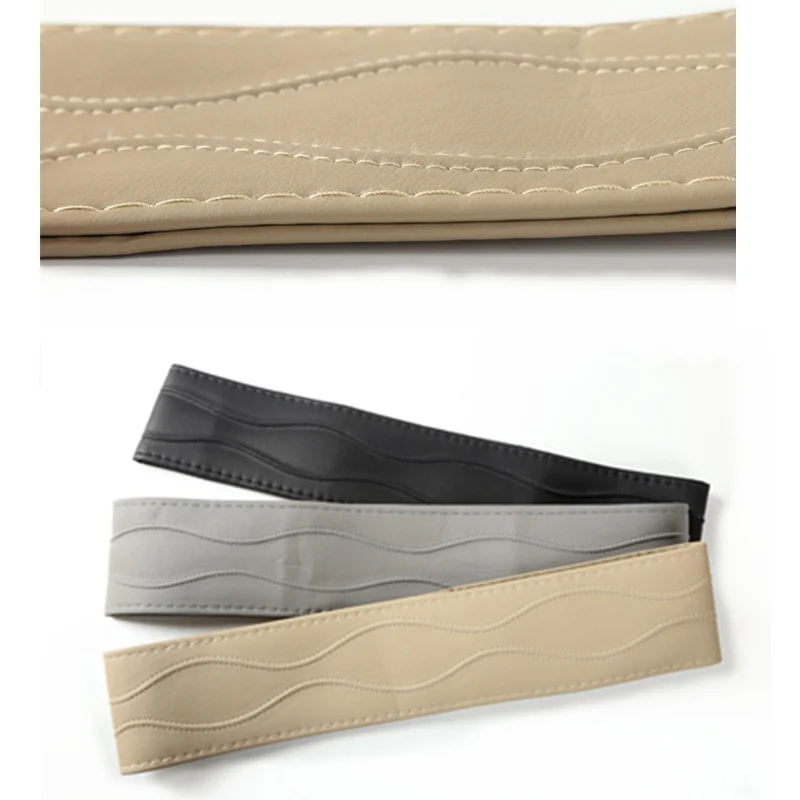 Ультратонкое волокнистое кожаное шитье чехол на руль автомобиля сделай сам