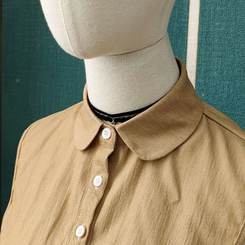 

Linbaiway Formal Dress Blouse Lapel False Collar for Sweater Blouse Fake Collar Fashion Detachable Collars Neckwear Fuax Col