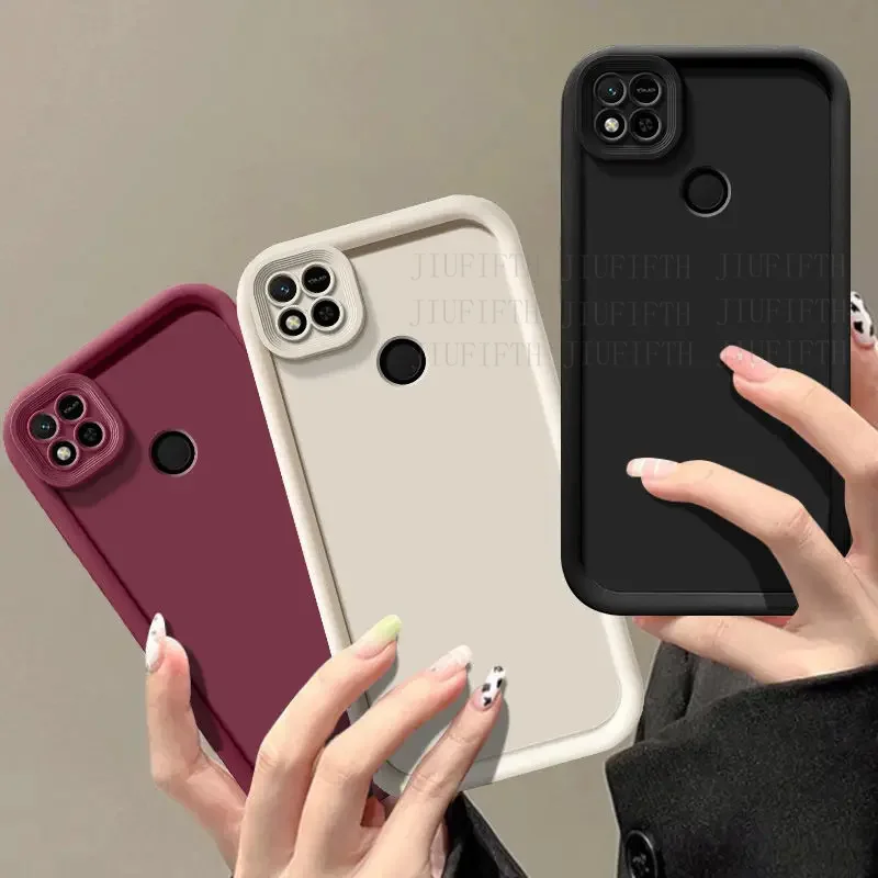 Фото Для Xiaomi Redmi 9C Чехол Redmi9C NFC Hongmi 9 Activ 10A Спортивные чехлы для телефонов Защитная камера Защита от падения Мягкий чехол 9C №1