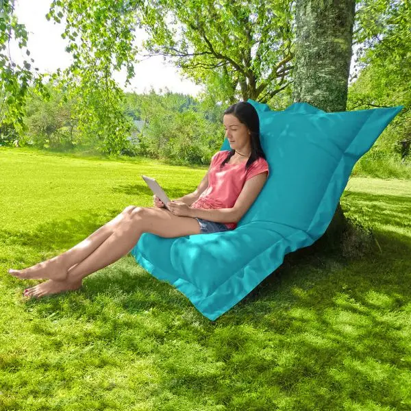

Bean Bag Leather Cover Outdoor Poolside Lounger Big Recliner Chair Cozy Rattan Sofa Bean Bag Kids Chair