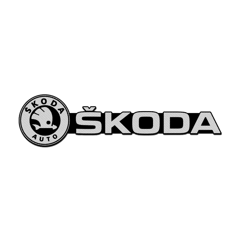 4pcs 3D aluminum speaker stereo badge emblem Sticker for Skoda Octavia A5 A7 RS Fabia Superb Accessories Car-Styling | Автомобили и