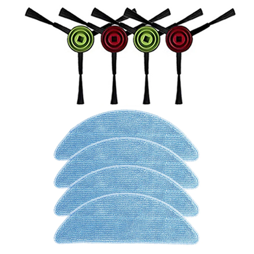 

4/8pcs Mop Pad Side Brushes For T10s Robot Vacuum Cleaner Accessories Household Cleaning Power Tool Spare Parts Replacement