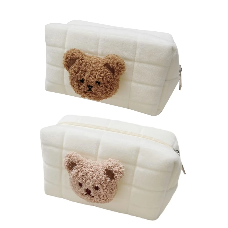 

Cartoon Bear Baby Organizer Women Lady Travel Makeup Bag Multifunctional Cosmetic Pouch Purse Casual Storage Case