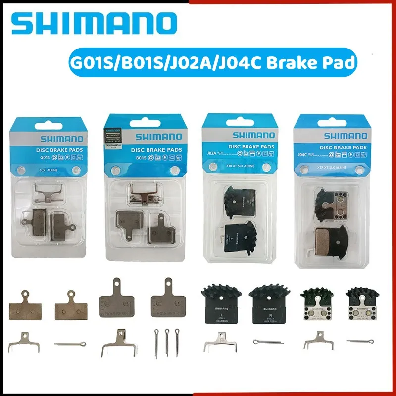 

SHIMANO B01S G01S J02A J04C Brake Pads Resin Disc Brake Pads For MTB MT200 / M315 Br-M485 M445 M446 M447 M395 M355 M575 M475