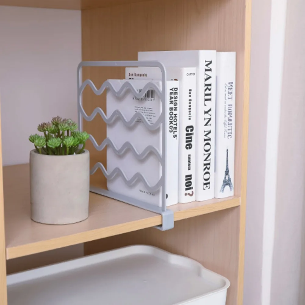 

Kitchen Accessories Book Organizer Storage Rack Partition Partition Storage Partition Layered Frame Clothing Organizer