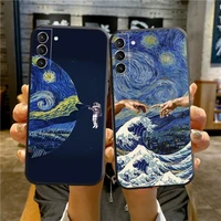 creative oil painting phone case for huawei p40 lite p10 lite p40 pro plus 5g p20 2019 p smart z 2020 2021 p50 p30 da1p talkie